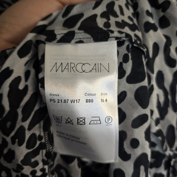 MARC CAIN Sport Animal Print DRESS - Picture 13 of 16